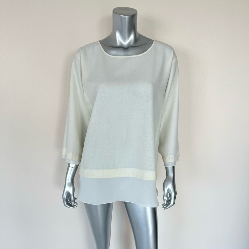 NWT!!! BAMFORD  women virgin wool blouse size M Retail 600$